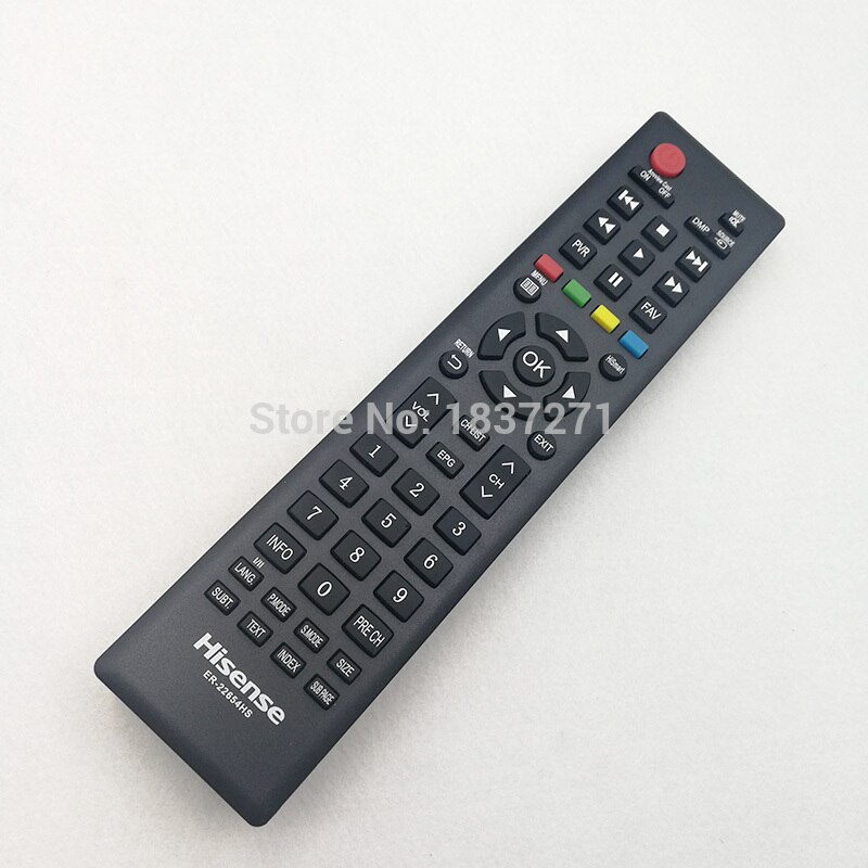 opprinnelig fjernkontroll er -22654hs til hisense ltdn 50 k 220 wseu lhd 32 k 220 wceu lhd 32 k 220 wseu ltdn 55 k 220 wseu ltdn 40 k 220 wteu lcd tv