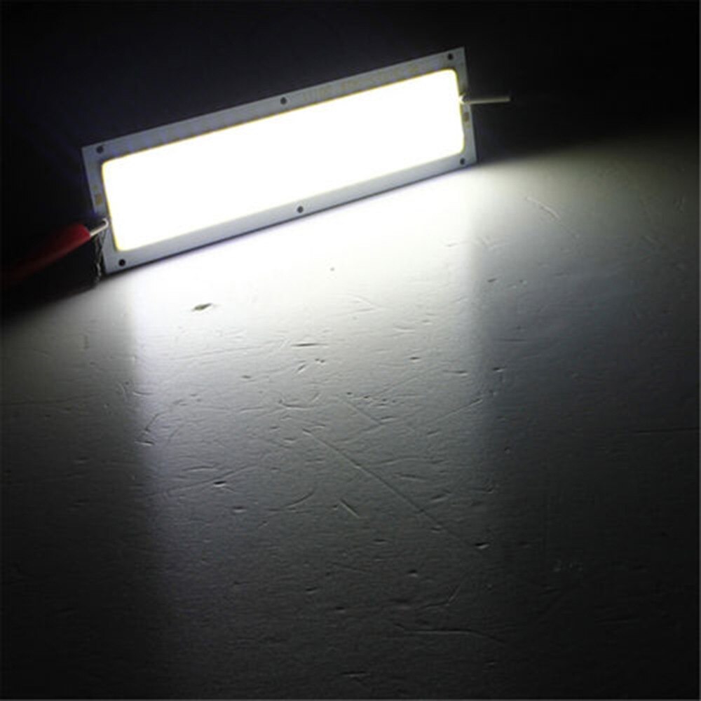 120Mm Cob Lange Lamp Panel Lamp Strip Licht High Power Lamp Chip 12V-24V 1000LM 10W Cob Led Warm/Koud Wit: B