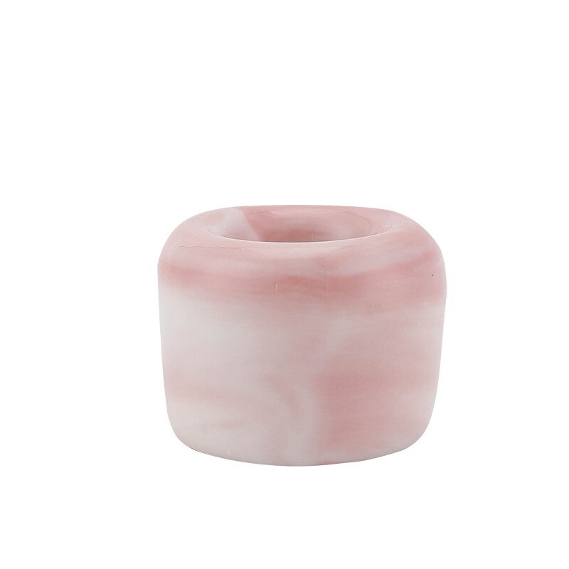 Marbling Donut Tandenborstelhouder Creatieve Keramische Base Frame Voor Paar Tandenborstel Plank Opbergrek Toiletartikelen