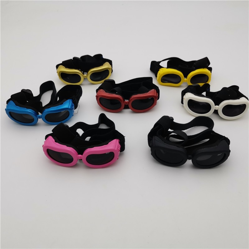 Gafas impermeables para perros pequeños y medianos, protección UV, gafas de sol