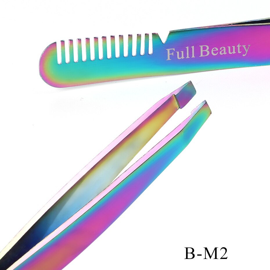 1 Pc Professionele Wenkbrauw Pincet Schaar Gezicht Haar Dode Huid Puller Wimper Extension Clips Makeup Manicure Gereedschap NFFBM1-5