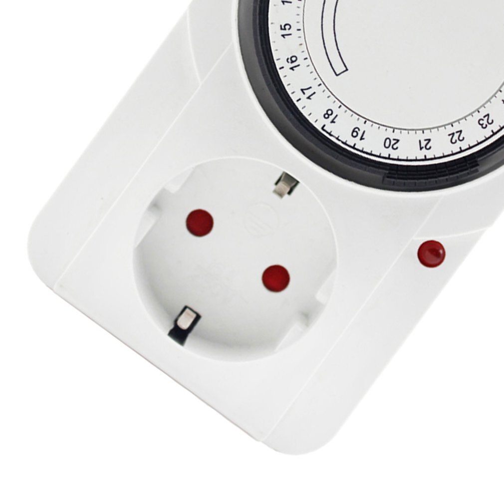 Mechanical Timing Socket 24 Hour Programmable Timer Switch Universal Socket Mechanical Timer Household Time Control Socket