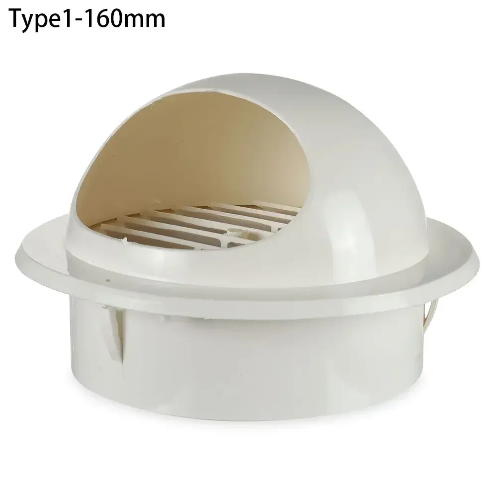 PVC Ventilation Exhaust Grille round Wall Ceiling Air Vent Grille Ducting Cover Outlet Heating Cooling Waterproof Vent Cap: green