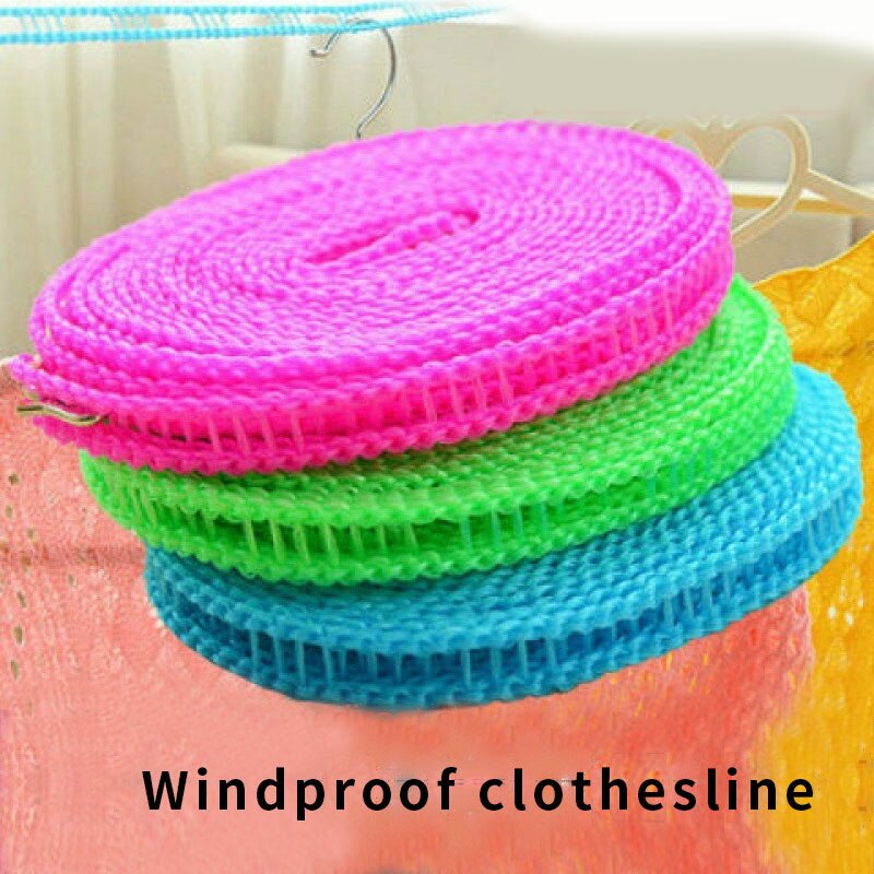 3-10m windproof clothesline non slip clothesline indoor clothesline drying clothesline outdoor clothesline clothes dryer rack