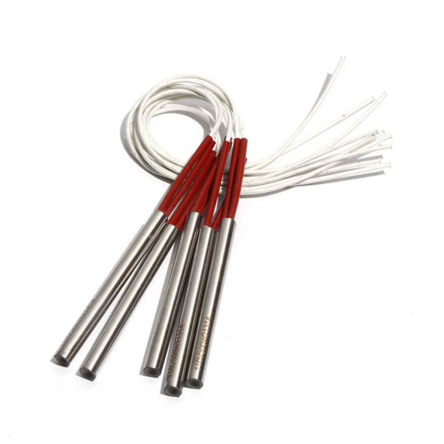 5PCS 10,5mm Durchmesser 98 ~ 115mm 304SUS Rohr Heizung Rohr Patrone Heizung 110/220/380V 320/340/360/370W Elektrische Form Element