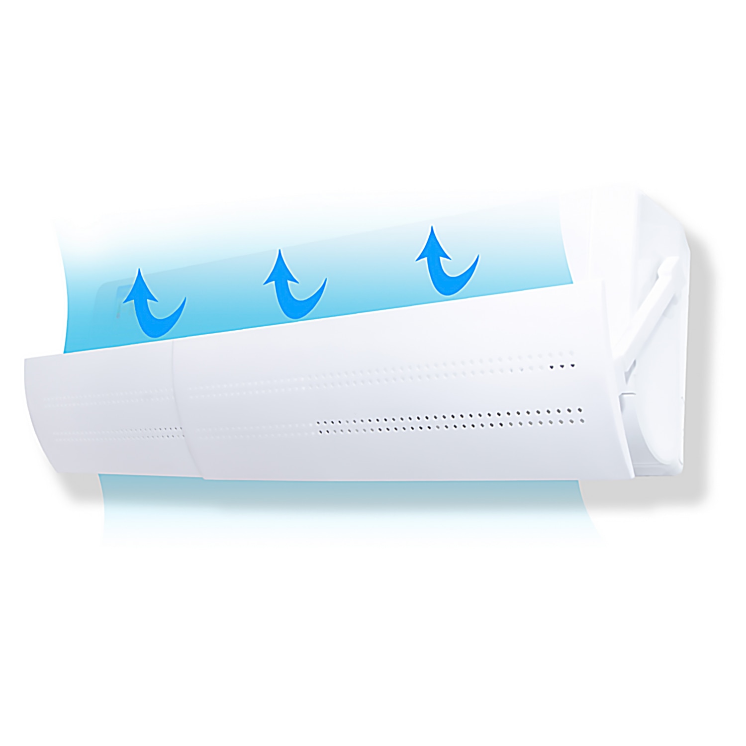 Air Conditioner Wind Deflector Retractable Anti Direct Blowing Air Conditioner Shield for Bedroom Children Room Home Supplies