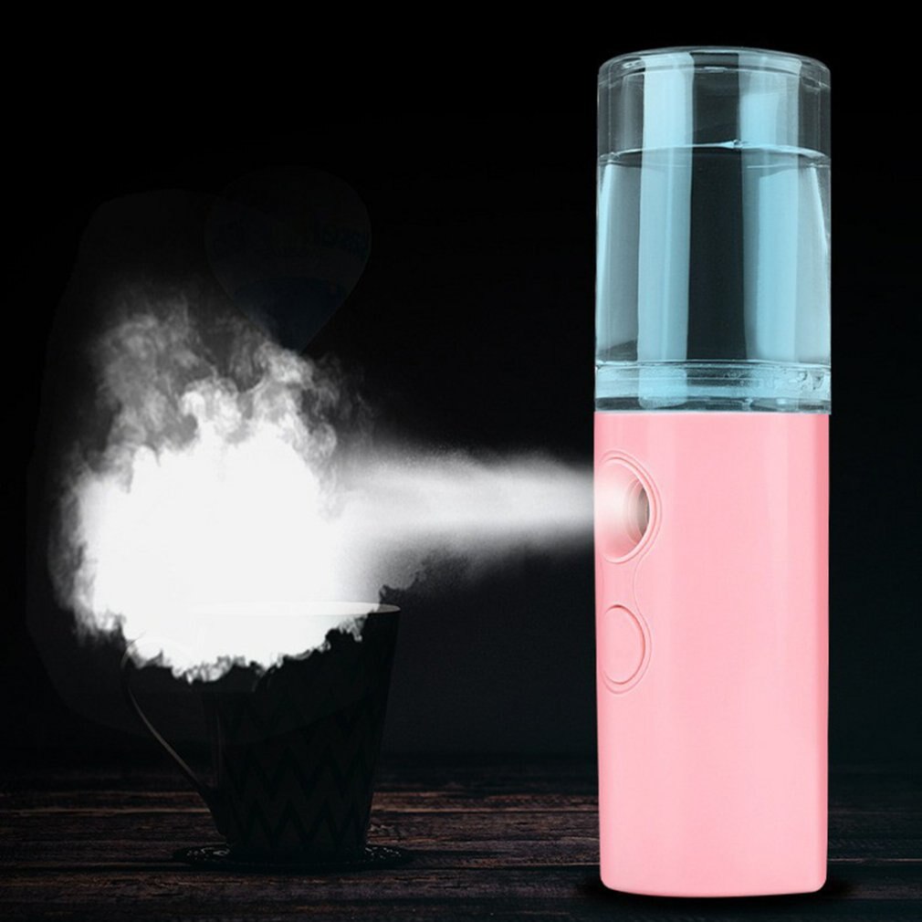 Ansiktsspray nano fuktgivande fuktspray ministorlek portabel uppladdningsbar fuktgivande vattenspray