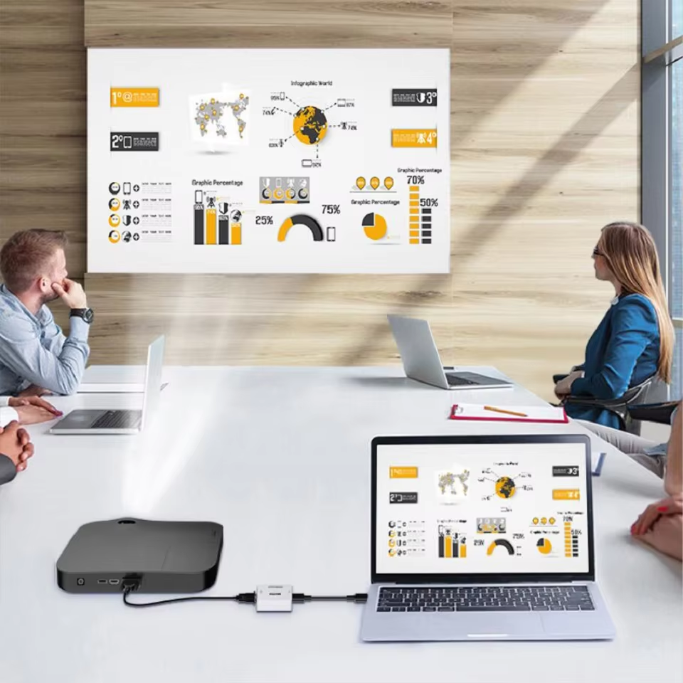 1080p vga till hdmi ljudadapterkontakt vga 2 hdmi hdmi till vga-omvandlare med ljud för pc bärbar dator till hdtv-projektor