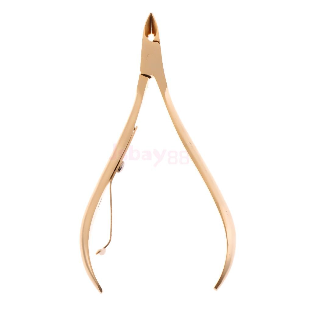 Stainless Steel Manicure Pedicure Finger Toe Nail Cuticle Clipper Cutter Pliers Clamp Nipper Portable Size