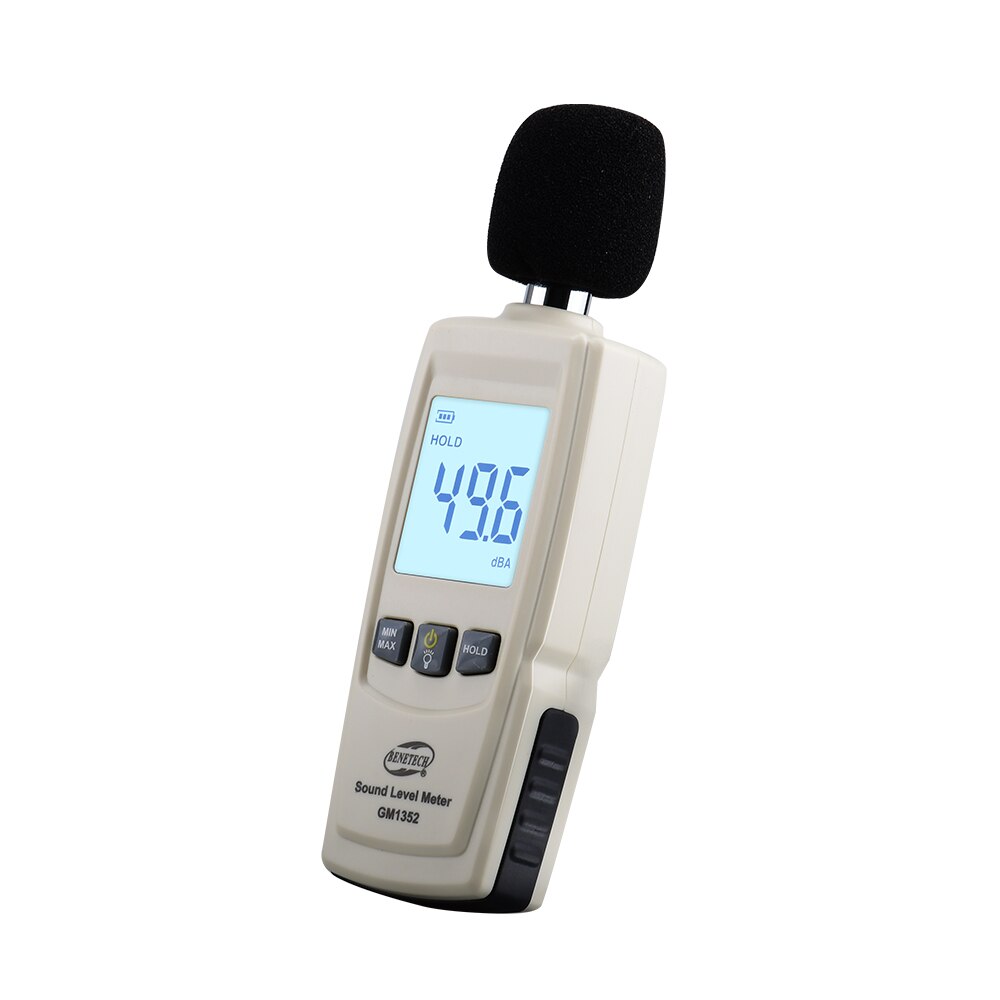 Digital Sound Level Meter Noise Tester Noise Audio Leve Meter 30-130dB Audio Detector Auto Diagnostic-tool Microphone GM1352