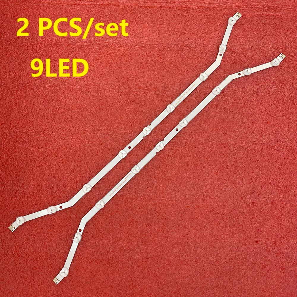 2 PCS LED Backlight strip for Samsung UE32EH4000 UE32EH4005 UE32EH4003 UA32EH4003 UN32FH4003 BN96-28762A 27468A 35205A 35204A