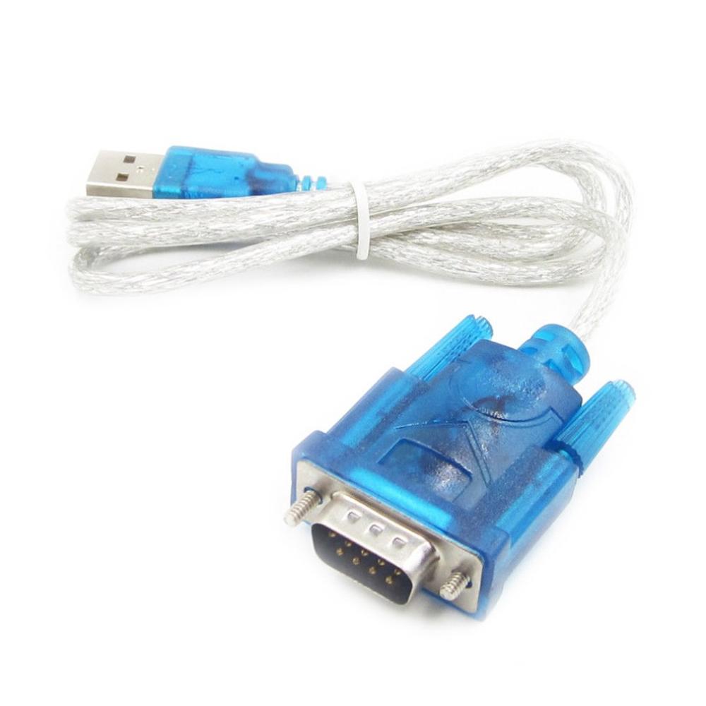 Usb ao cabo serial de 9 pinos usb ao cabo serial usb ao porto com Usb-Rs232 Hl-340 universal amplamente compatível: Default Title