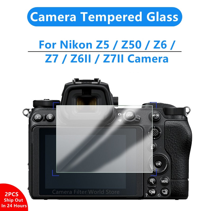 2Pcs Z5 Zfc/Zfc Camera Glas Gehard Glas Voor Nikon Z5 Z50 Z6 Z7 Z6II Z7II Beschermende Film ultra Dunne Screen Protector