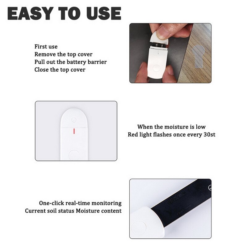 Indoor Greenhouse Flora Monitor Digital Plants Grass Flower Care Soil Water Tester Sensor Plant Detector Analyzer