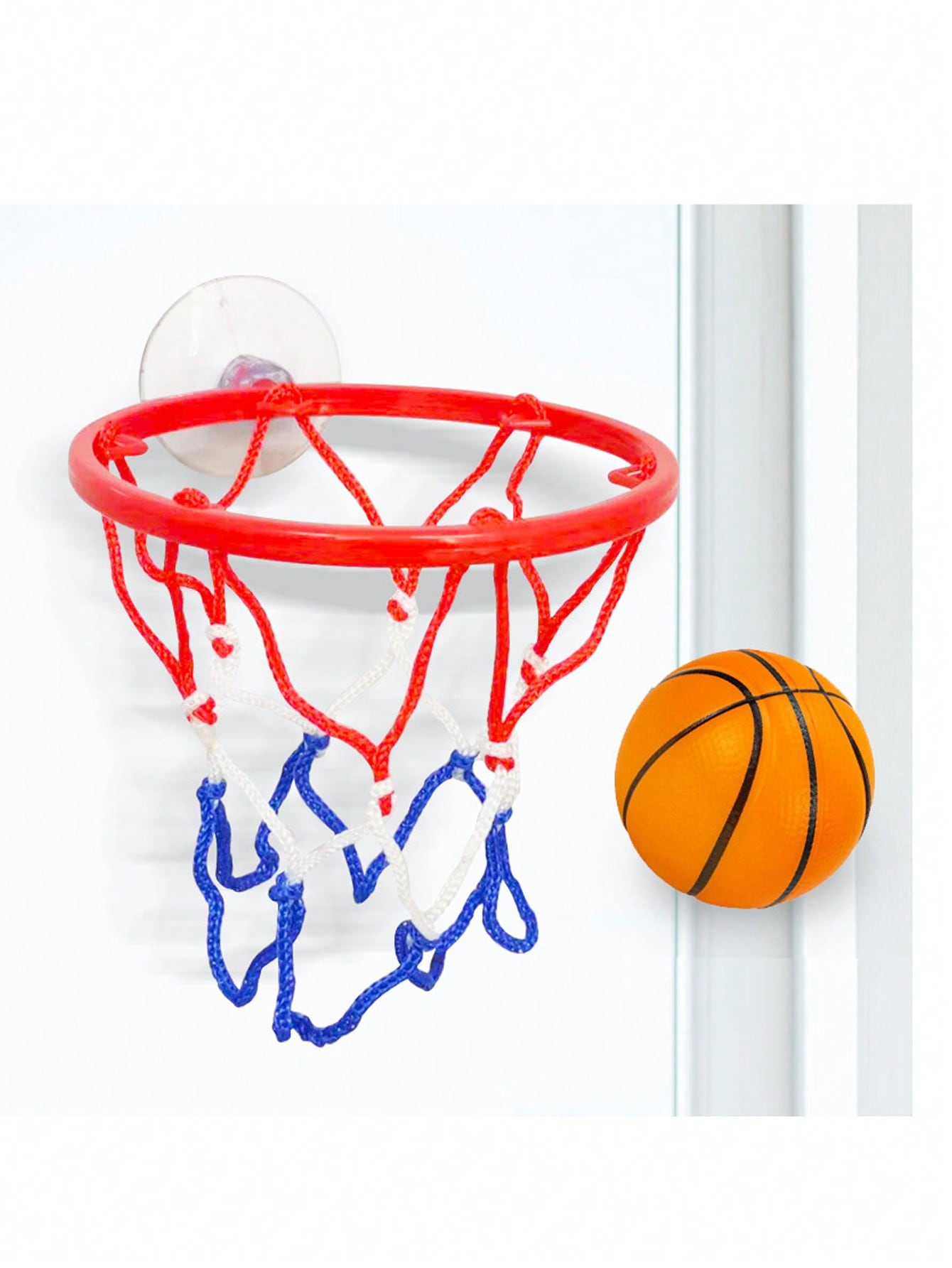 Mini Solid Rubber Elastic Ball Small Basketball Set Wrist Coordination Training Indoor Shooting Table Game Fun Toy for Kids