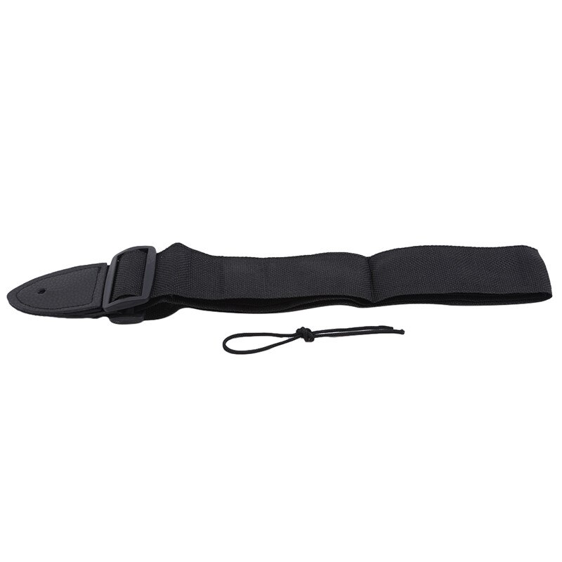 Sangle de guitare en cuir tête réglable bandoulière pour guitare guitare électrique basse guitare pièces accessoires noir de