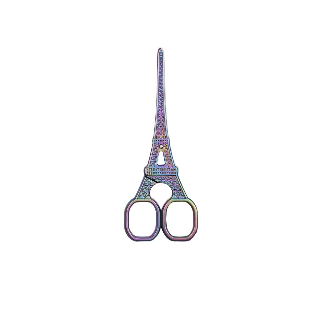 Ciseaux Vintage tour Eiffel en acier inoxydable 14cm, ciseaux à coudre Vintage Antique pour la couture et la couture: E