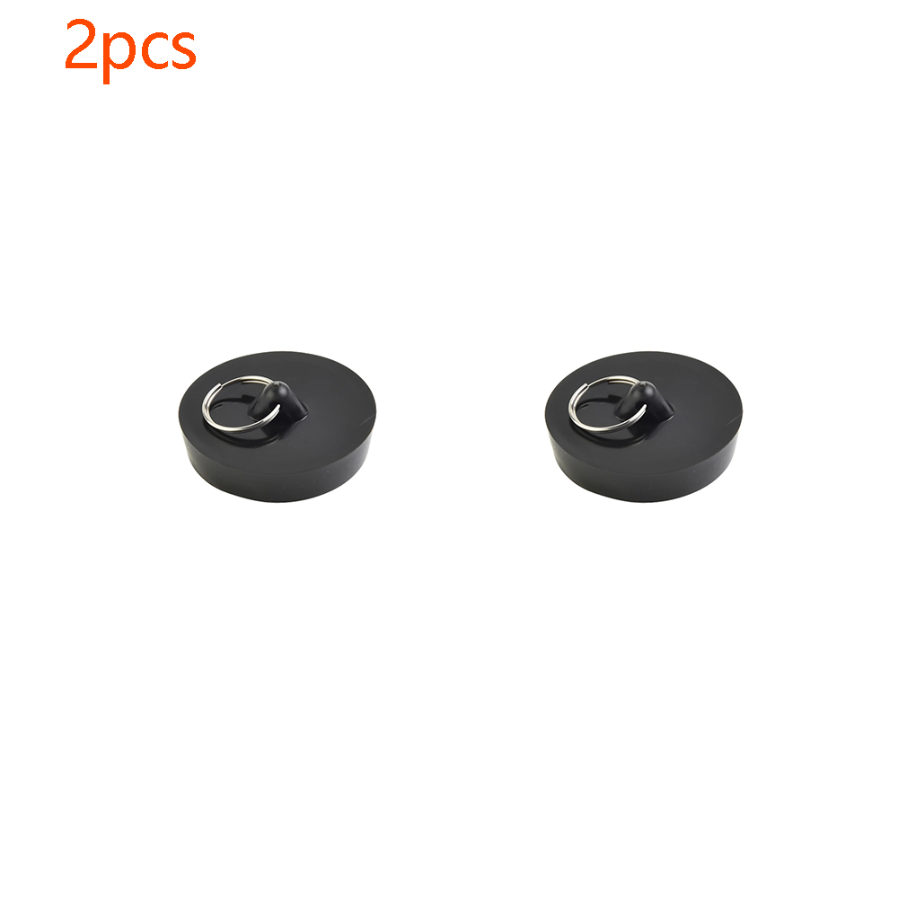 4-Pack 1.5" Rubber Floor Drain Plugs – For Nissan Datsun 620 UTE – Black Rubber Seals