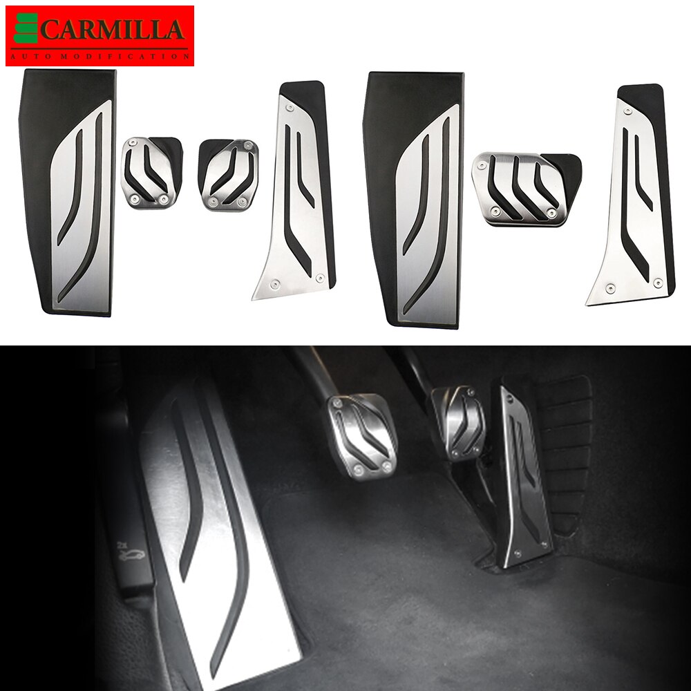 Carmilla-pedales de acelerador de freno de combustible para coche, para BMW Serie 1, 2, 3, 4, M3, M4, E87, E90, F20, F21, F30, F32, F36, F80, F82