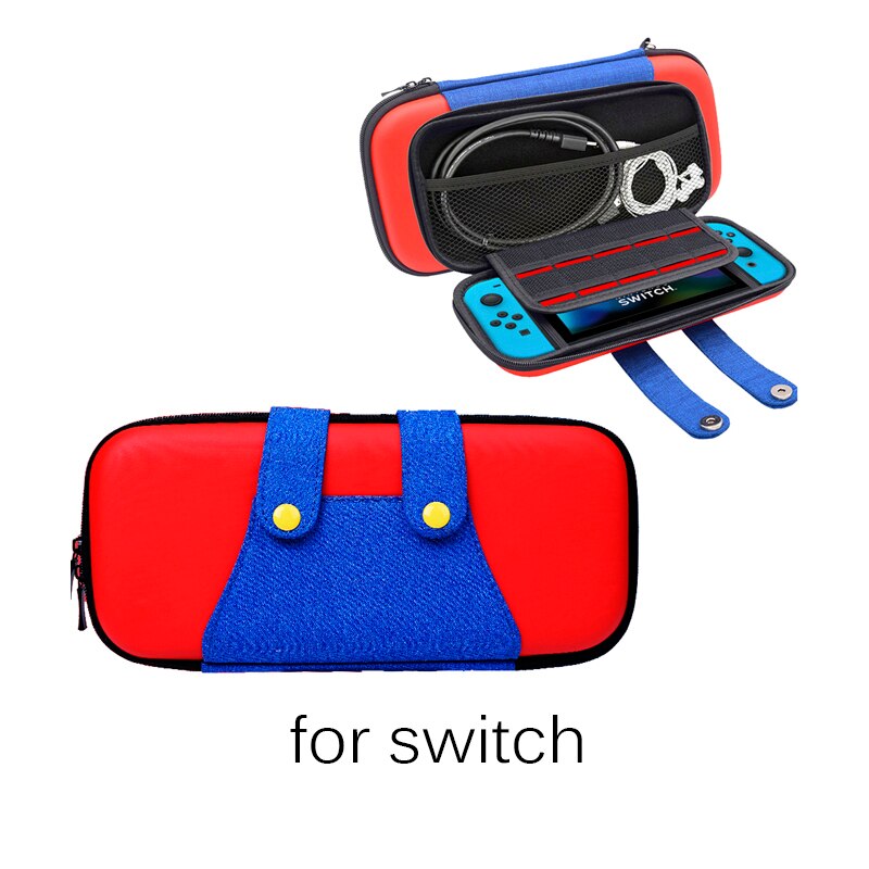 Per Nintend Interruttore Crossbody Borsa Da Viaggio con Porta USB di Ricarica per Nintendo Switch di Console di Gioco Accessori di Caso di Immagazzinaggio: E