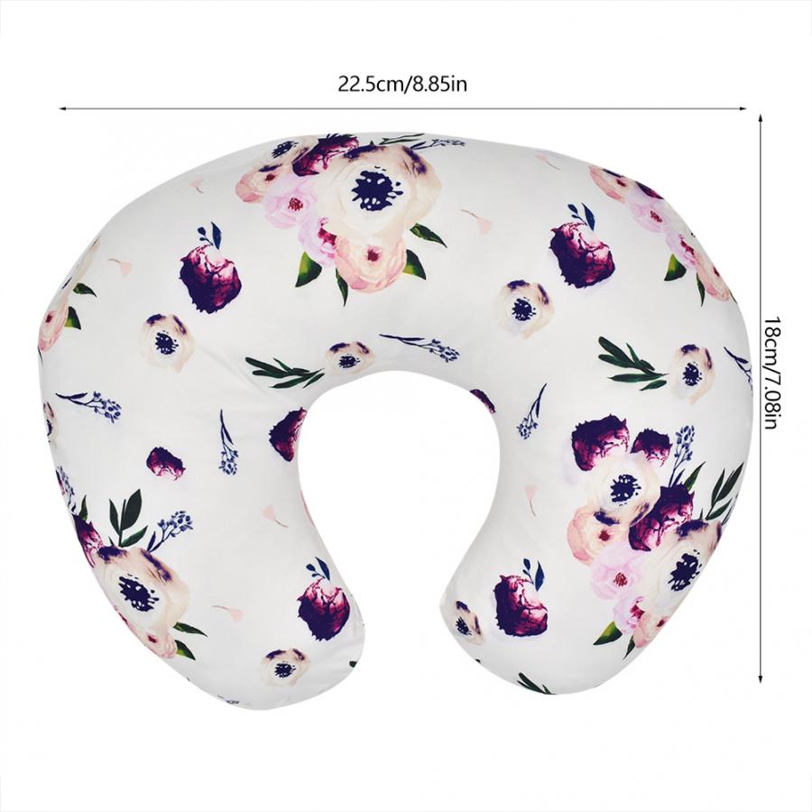 Breastfeeding Pillow Soft Flexible U-Shaped Nursing Pillow Slipcover Breastfeeding Pillow Cover for Baby Space Cotton