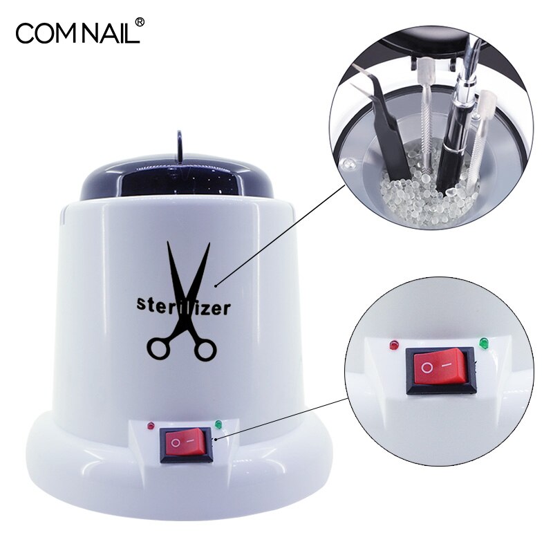 Pro stérilisateur à ongles plateau boîte stérilisant propre Nail Art Salon manucure nettoyant outil pour manucure outils alcool désinfection boîte