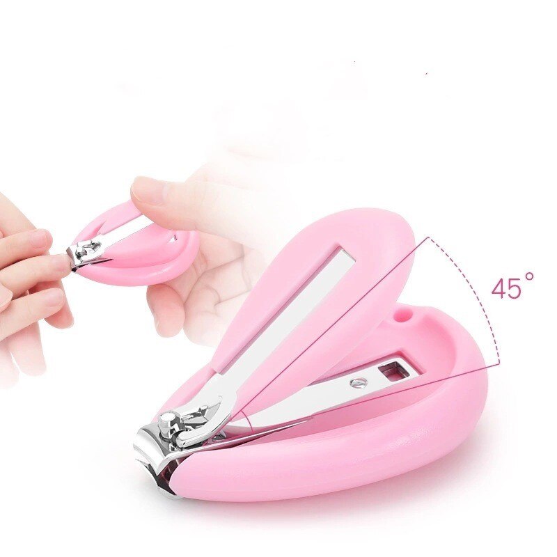 Candy Kleur Schattige Veilig Kinderen Baby Nagelknipper Zuigeling Vinger Trimmer Schaar Kind Nailnippers Baby Nail Care Nail Cutters