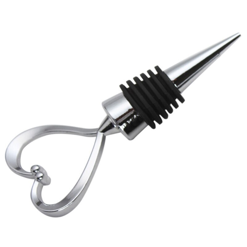 Champagne bière vin bouchon de bouteille | Outils de Bar, bouchon de bouteille, vin rouge en forme de cœur torsion, d'anniversaire de mariage bricolage #5: E