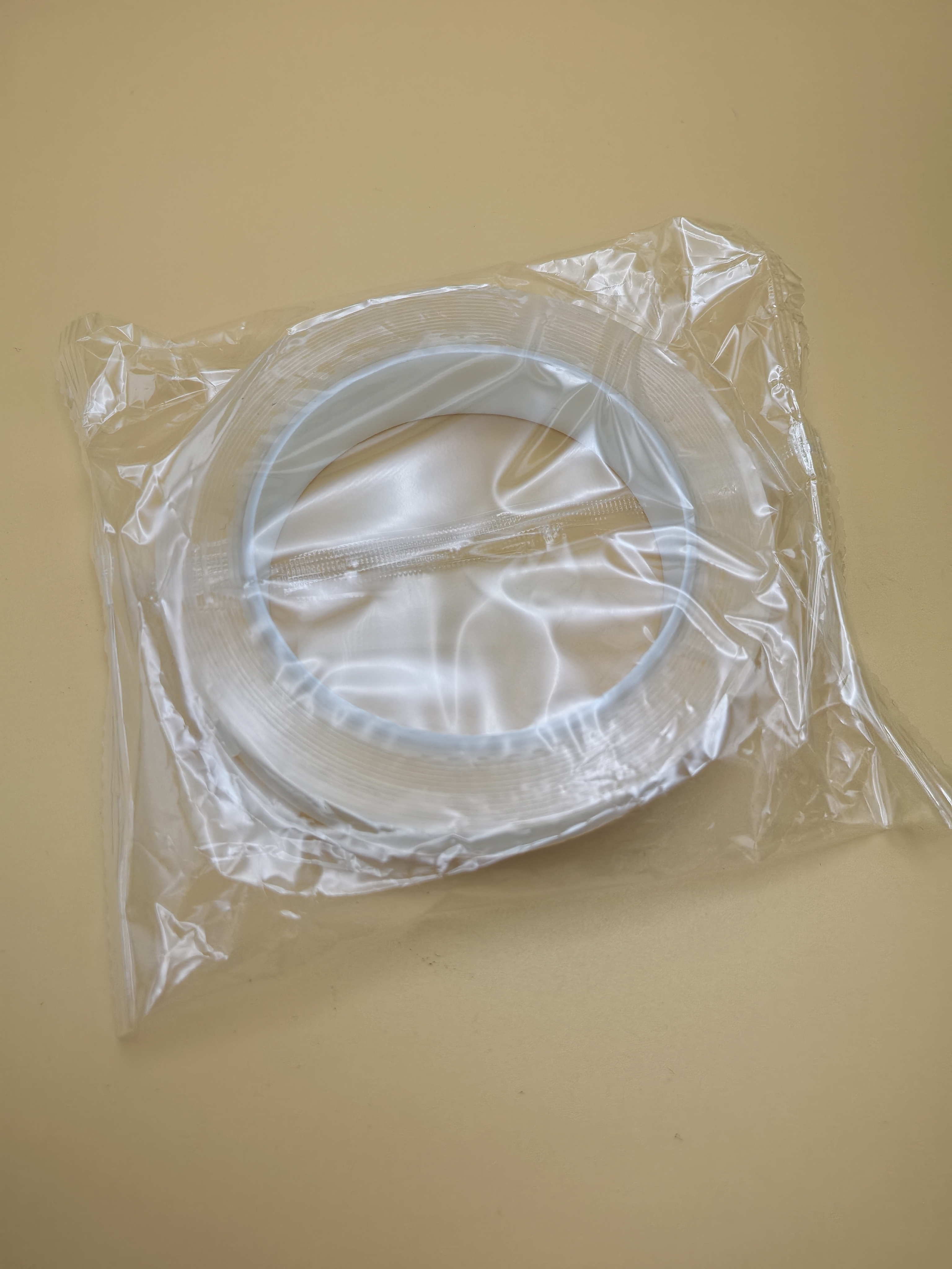 Dubbelzijdige nano-tape met hoge viscositeit, transparante spoorloze nano-tape, magische lijm nano-tape, transparante dubbelzijdige tape: Transparant