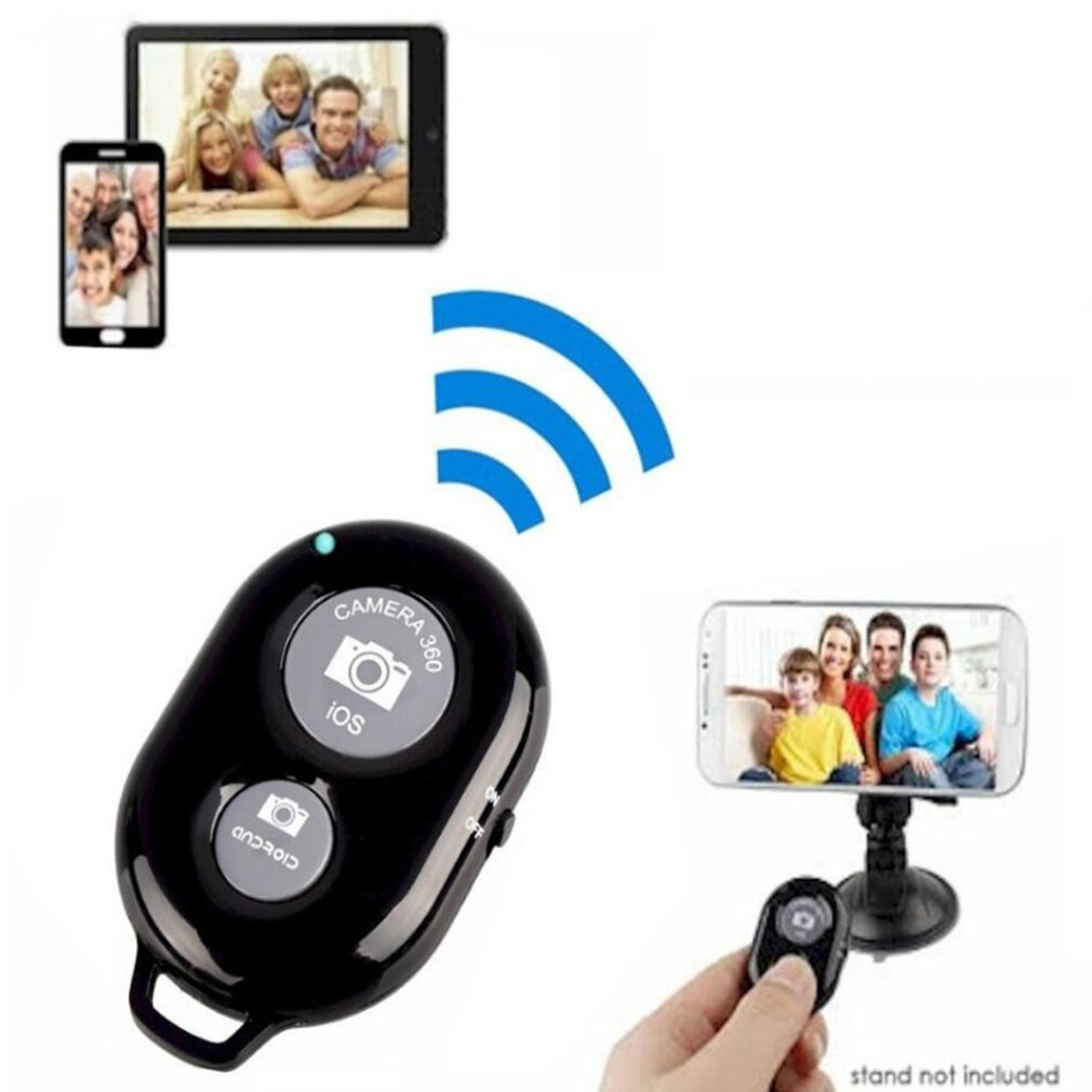 Draadloze Ontspanknop Voor Selfie Accessoire Camera Controller Adapter Foto Controle Bluetooth Remote Knop Voor Selfie