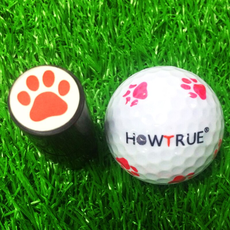 1pcs Golf Ball Stamp Stamper Marker Tool Quick Drying Durable Long Lasting Various Patterns Golf Balls Tools Sports
