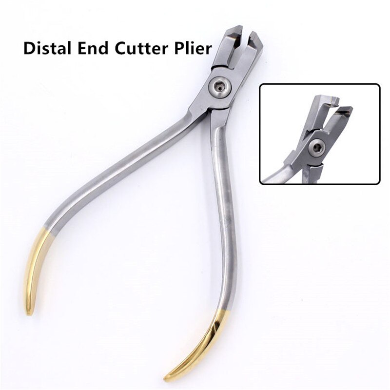 Pinces dentaires, coupe d&#39;extrémité distale, Filaments, Inserts en carbure de tungstène, pinces orthodontiques, coupe d&#39;arc, Instruments dentaires: Distal end Cut Plier