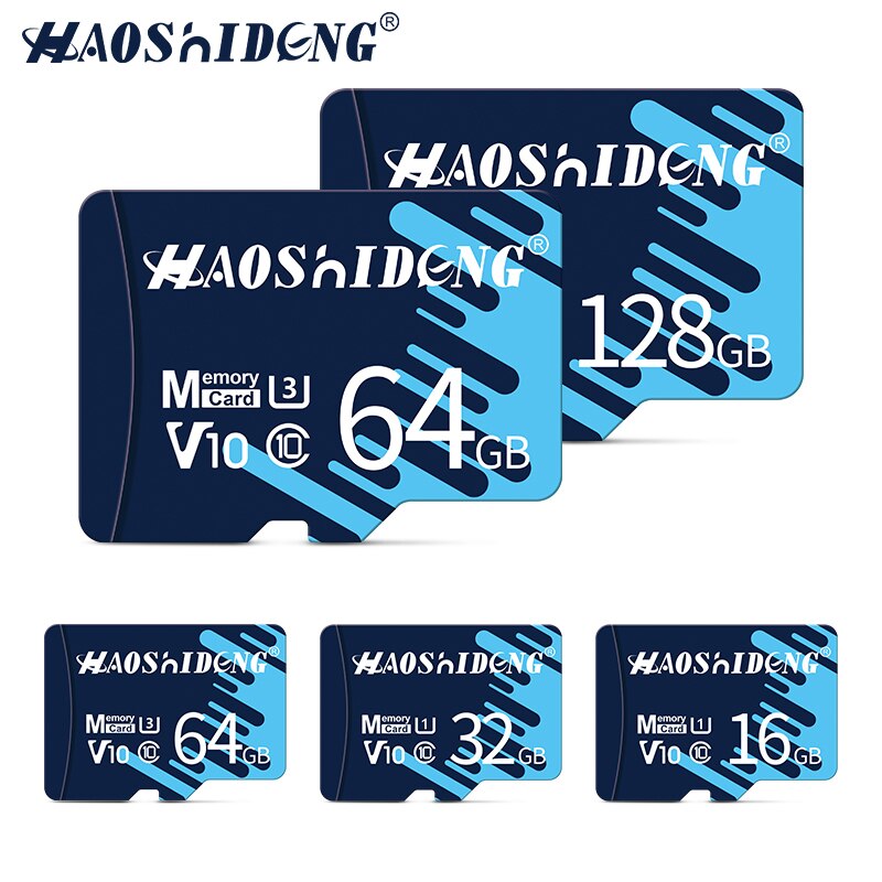 Muistikortti micro sd-kortti luokka 10 tf kortti microsd 64gb 32gb 16gb 128gb 256gb pendrive flash-muistilevy puhelimeen