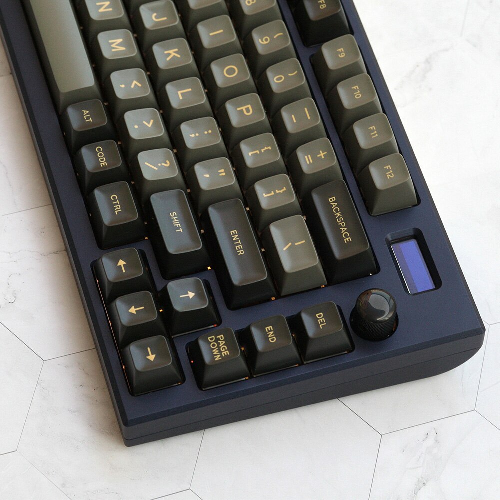 Yongqui 170 Keys DOUBLE SHOT SA Profile Keycap Gas Attack For GMMK pro GK68 Mechanical Game Keyboard