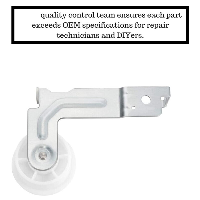 DC93-00634A Dryer Idler Pulley for Samsung Dryer Parts DC97-07509B AP4373659 AP6038887 AP4213616 PS4216837 PS11771601