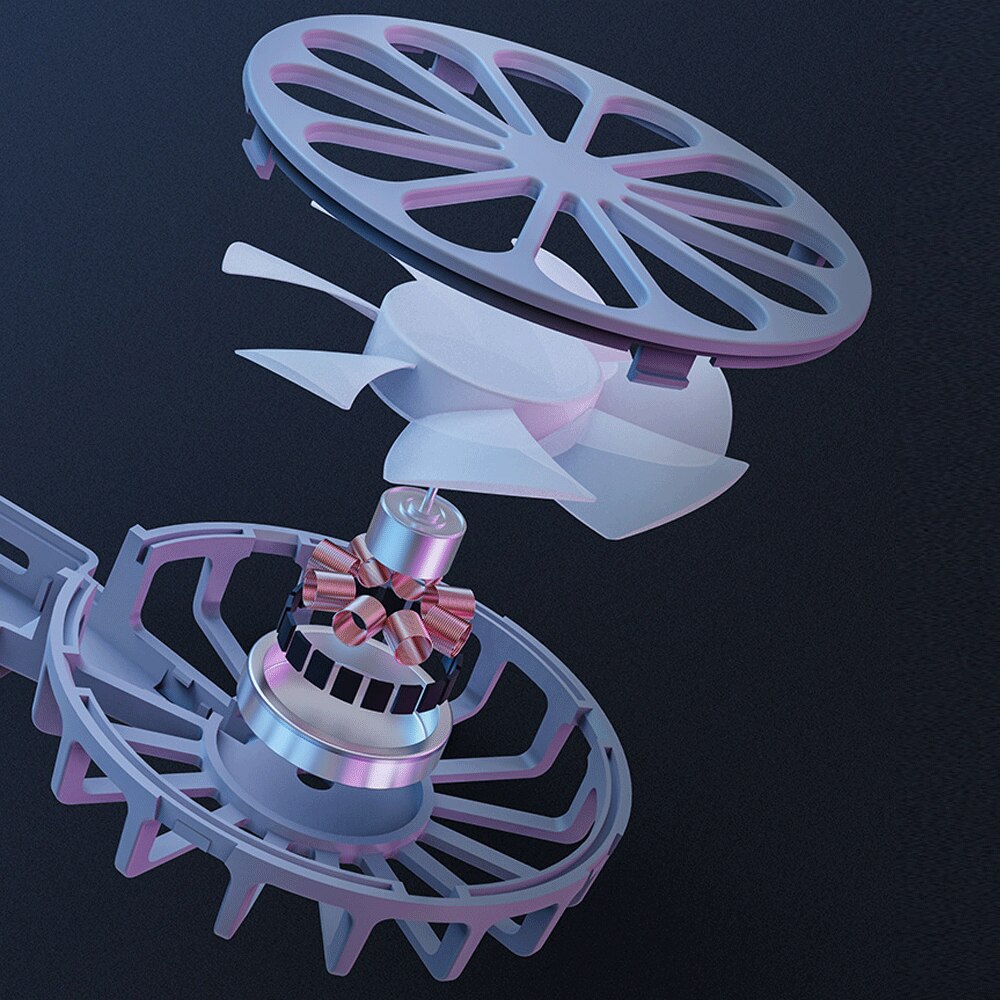 Faltbarer laptop- und tablet-ständer mit lüfter zur wärmeableitung für desktop-pcs, macbooks, airs und pros, notebooks, hp und dell