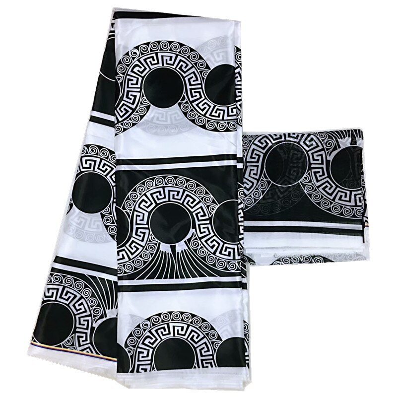 Popular silk fabric african print fabric 6yard per lot african fabric nigerian ankara fabrics africain tissu wax