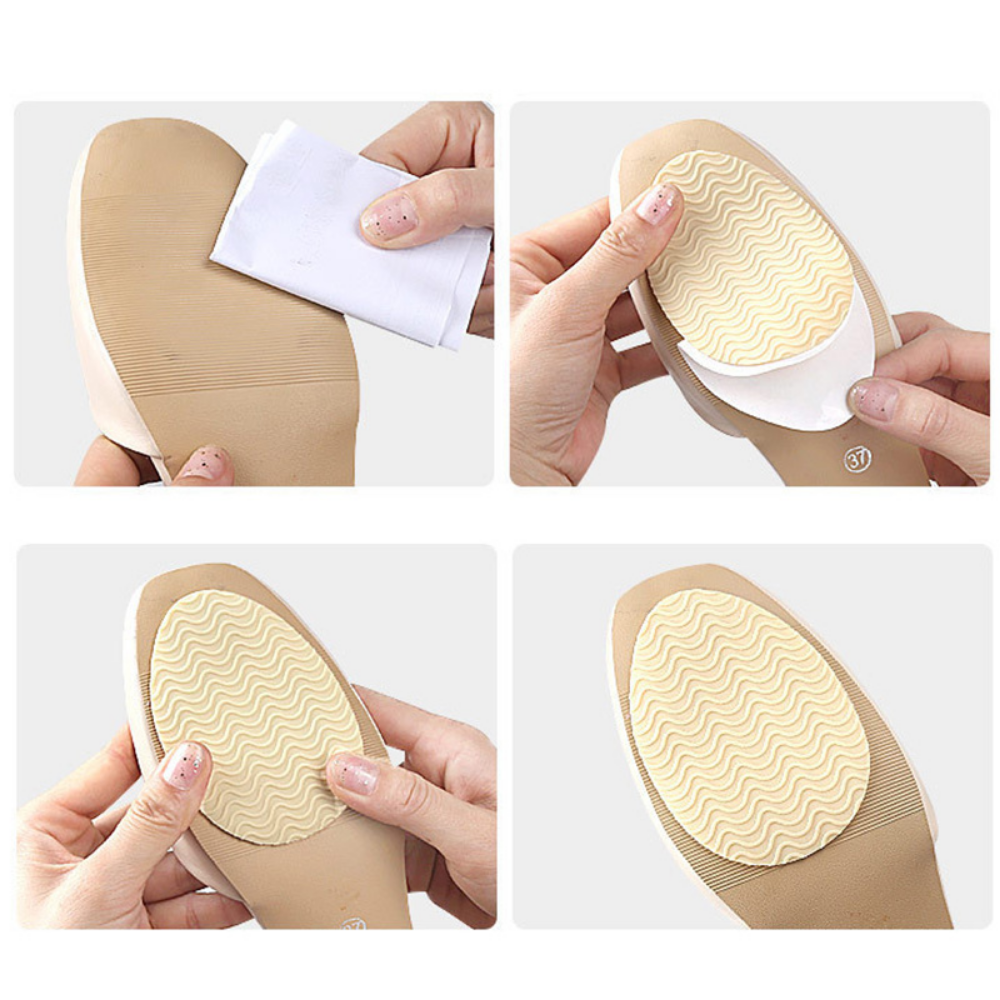 Alfombrilla antideslizante resistente al desgaste para zapatos, Protector de suelas de reparación antideslizante, Pegatina autoadhesiva, parche inferior para el cuidado del tacón alto