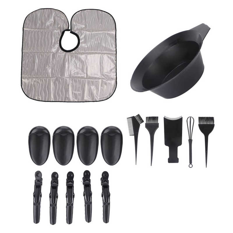 Hair Color Kit Hair Dye Kit Easily Cleaning for Home Use