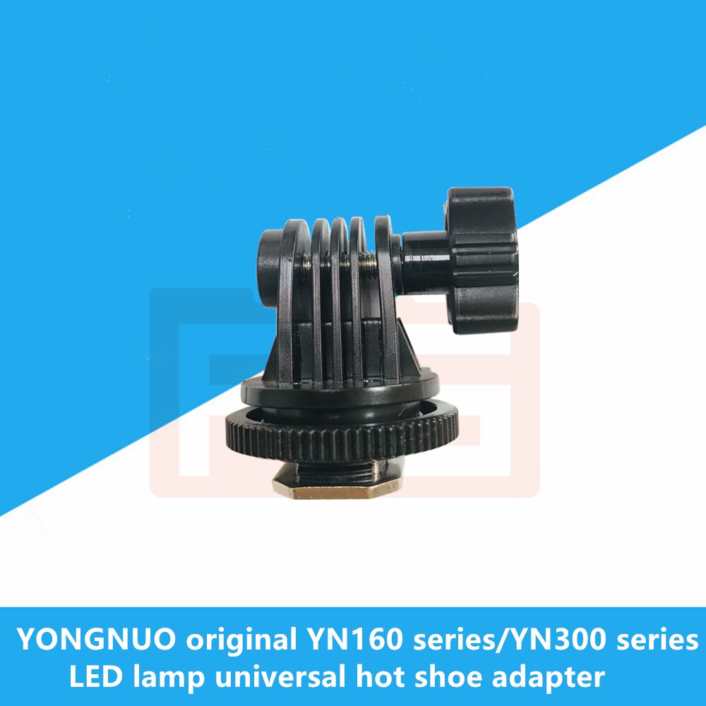 Yongnuo  yn160s yn300 iii  yn300 air ii universal led fotolampe fod metal sko base adapter