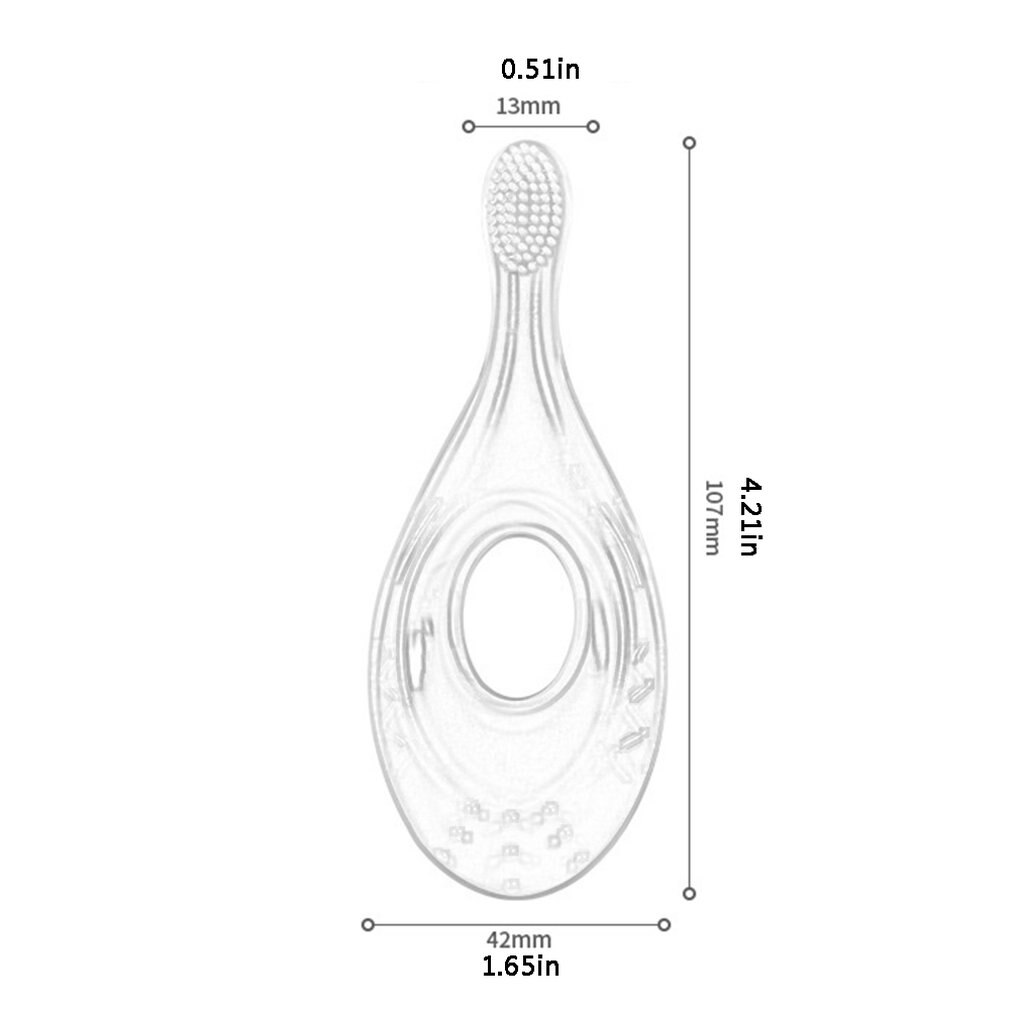 Spazzolino da denti per bambini spazzolino da denti in Silicone morbido spazzolino da denti creativo manico antiscivolo cura orale dentale per bambini