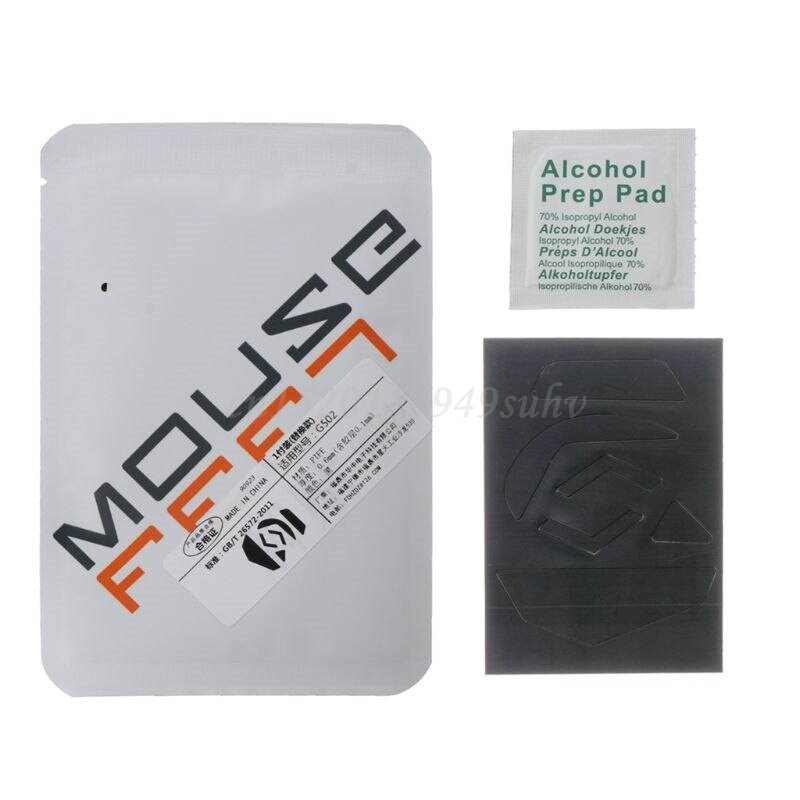 1 Set 0.6mm Curve Edge Mouse Feet Mouse Skates for Logitech G502 Mouse