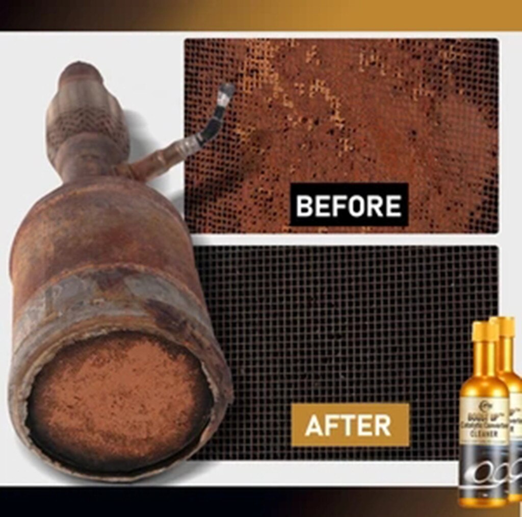 2 stücke Katalysator Reiniger Motor Booster Reiniger Sicher Für Benzin Reduzieren Kraftstoff Verbrauch 120ml