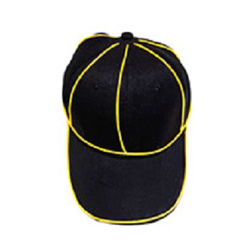 Brilho Chapéu Legal LEVOU o Chapéu Do Partido Cap Luminosa Neon Traje Do Partido DJ Fluorescente do DIODO EMISSOR de Luz BAR Performances de Dança Festa de Carnaval adereços: Laranja