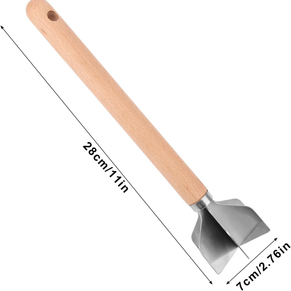 304 stainless steel meat cutter, 11 inches, hamburger meat grinder, suitable for kitchen cooking and potato puree making