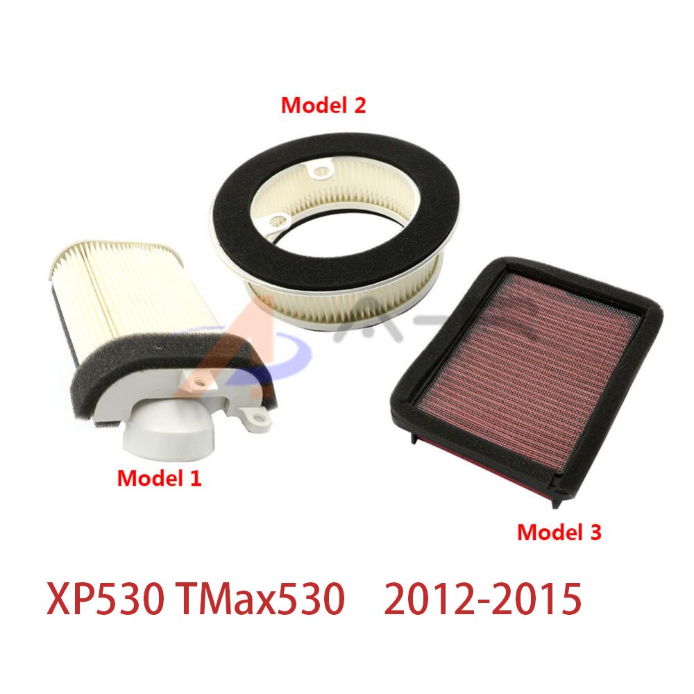3Pcs Klem Op Inlaatluchtfilter Pod Luchtfilter Voor Yamaha XP530 TMax530 T Max Tmax T-max xp 530 T-Max530