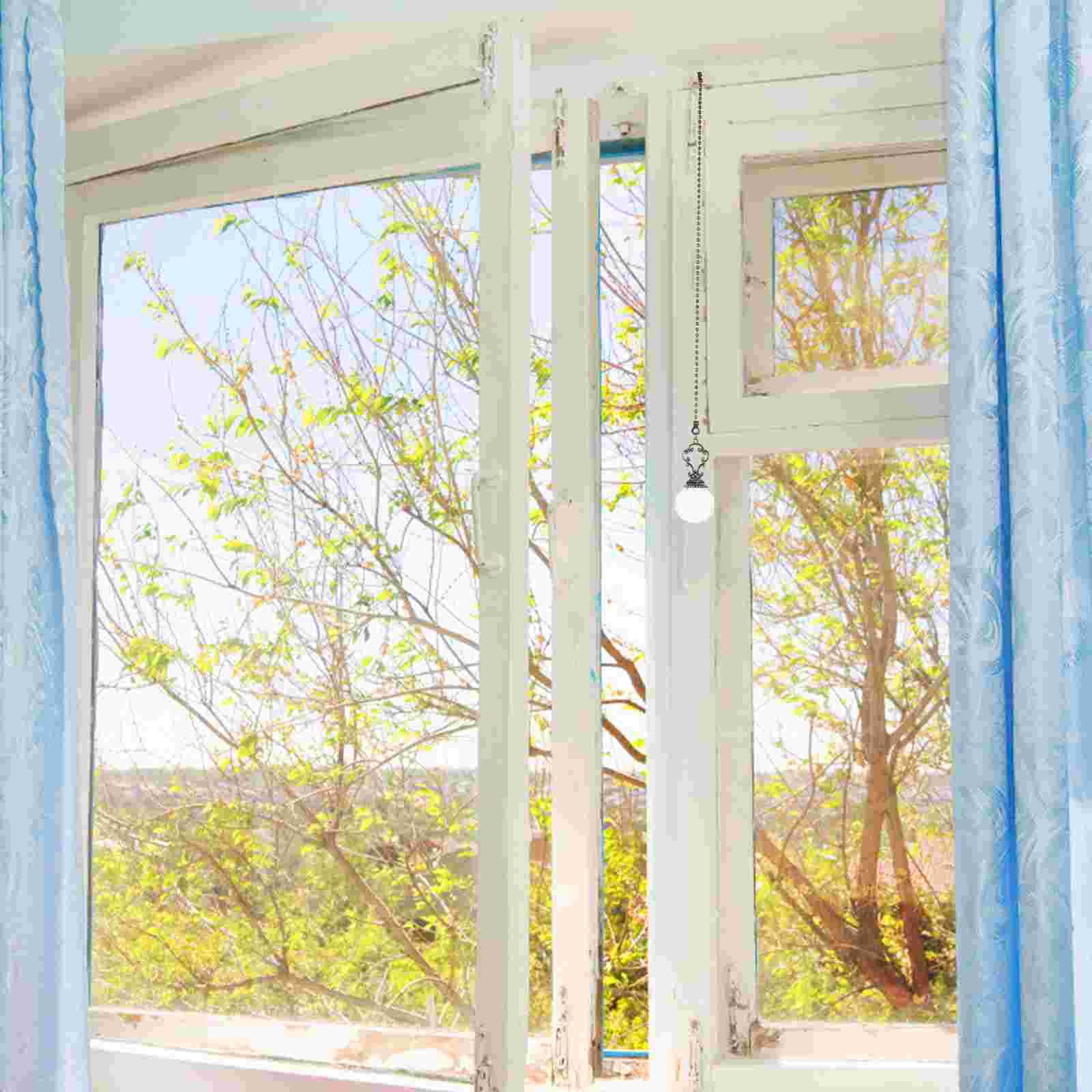 2pcs Ceiling Fan Chain Ceiling Light Chain Extender Lamp Part