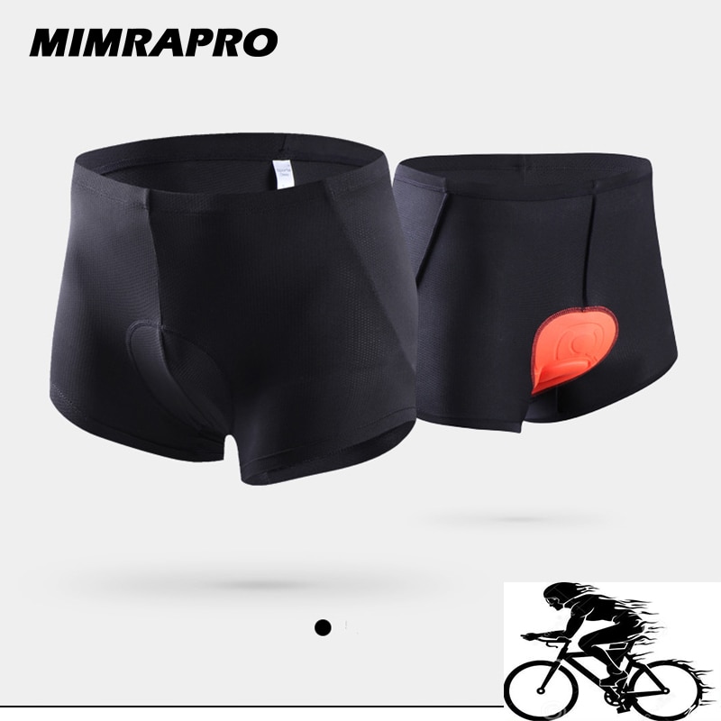 Mimrapro Fietsbroek/Rijden Ondergoed Compressie Panty Fiets Shorts Spons Ondergoed Mannen En Vrouwen Mtb Bike Shorts 0802