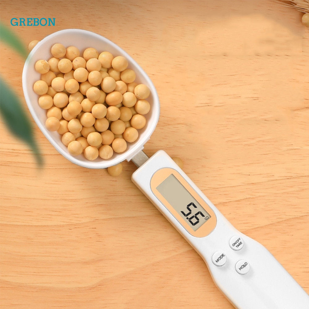 Cuchara de peso electrónica, balanza de medición de precisión, báscula de alimentos, medidor de peso digital para cocina, medidor portátil para hornear café
