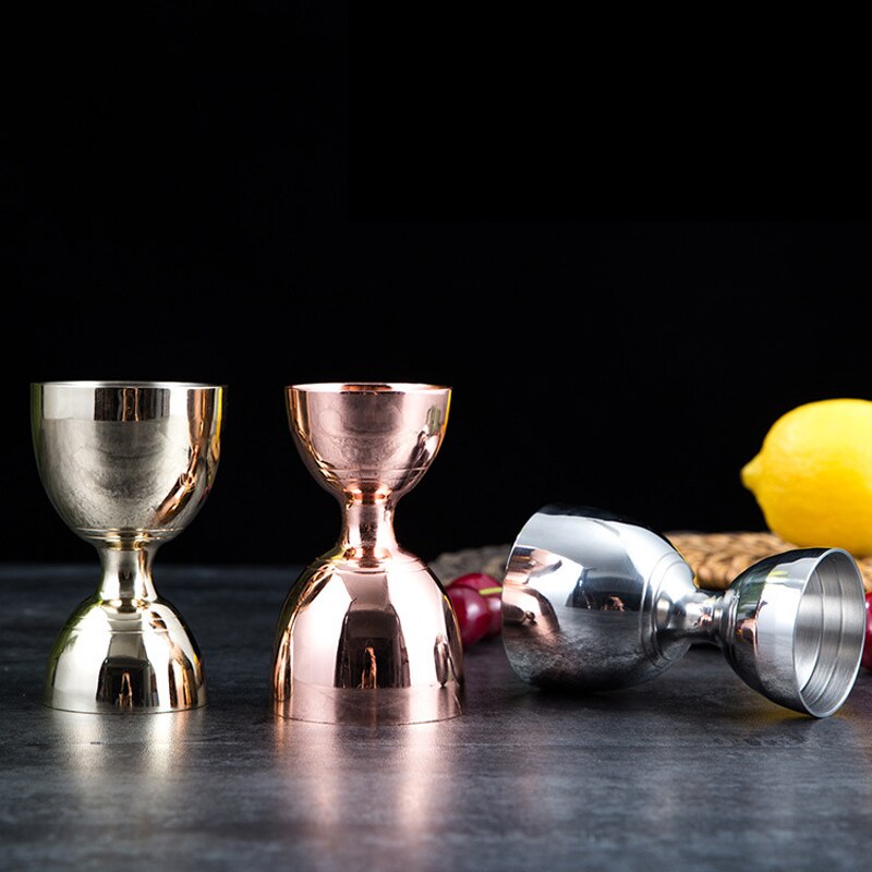 Indian Measuring Device Stainless Steel oz Cups 30/60ml.